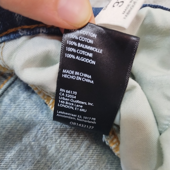 BDG-Urban Outfiitters-High Rise Baggy Jean-Unique Wash-31 - Picture 12 of 15